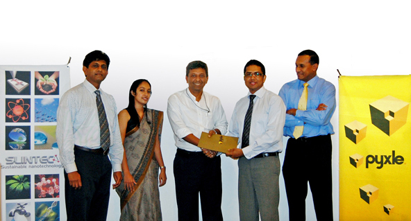 Pyxle develops dynamic web solution for Lankas first Nanotechnology Institute - SLINTEC